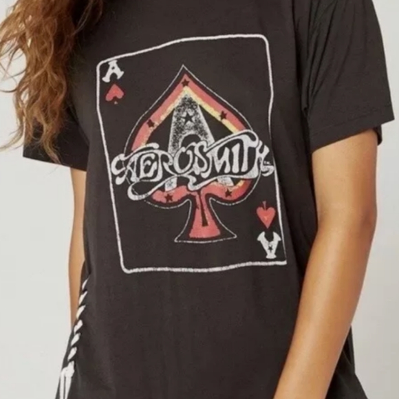Daydreamer Revolve Aerosmith Ace Size M Top New - Picture 3 of 8